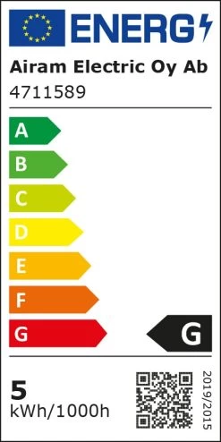 Airam LED Filament Amber E58 4,5W E27 360lm Dimmable -Het tijdperk van Lamp. airam led filament amber e58 45w e27 360lm dimmable 2