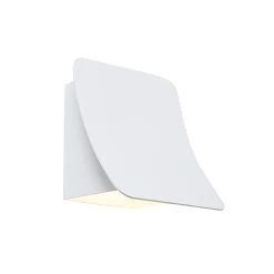 Belid Bend Wall LED, White Texture