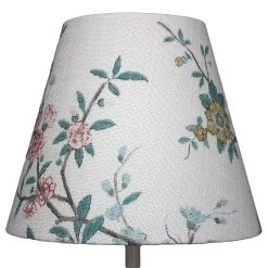 Alf 20 Oriental Bird Lampshade, White
