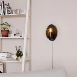 By Rydens Aruba Wandlamp, Mat Zwart -Het tijdperk van Lamp. by rydens aruba wandlamp 1