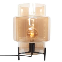 Het tijdperk van Lamp. 17 By Rydens Ebbot Tafellamp 37 Cm, Amber