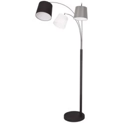 By Rydens Foggy Floor Lamp 3-lid 175 Cm, Sand Black