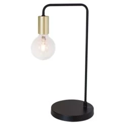 By Rydens Fondi Table Lamp H45cm, Matt Black