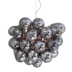 By Rydens Gross Hanglamp 50 Cm, Rookgrijs