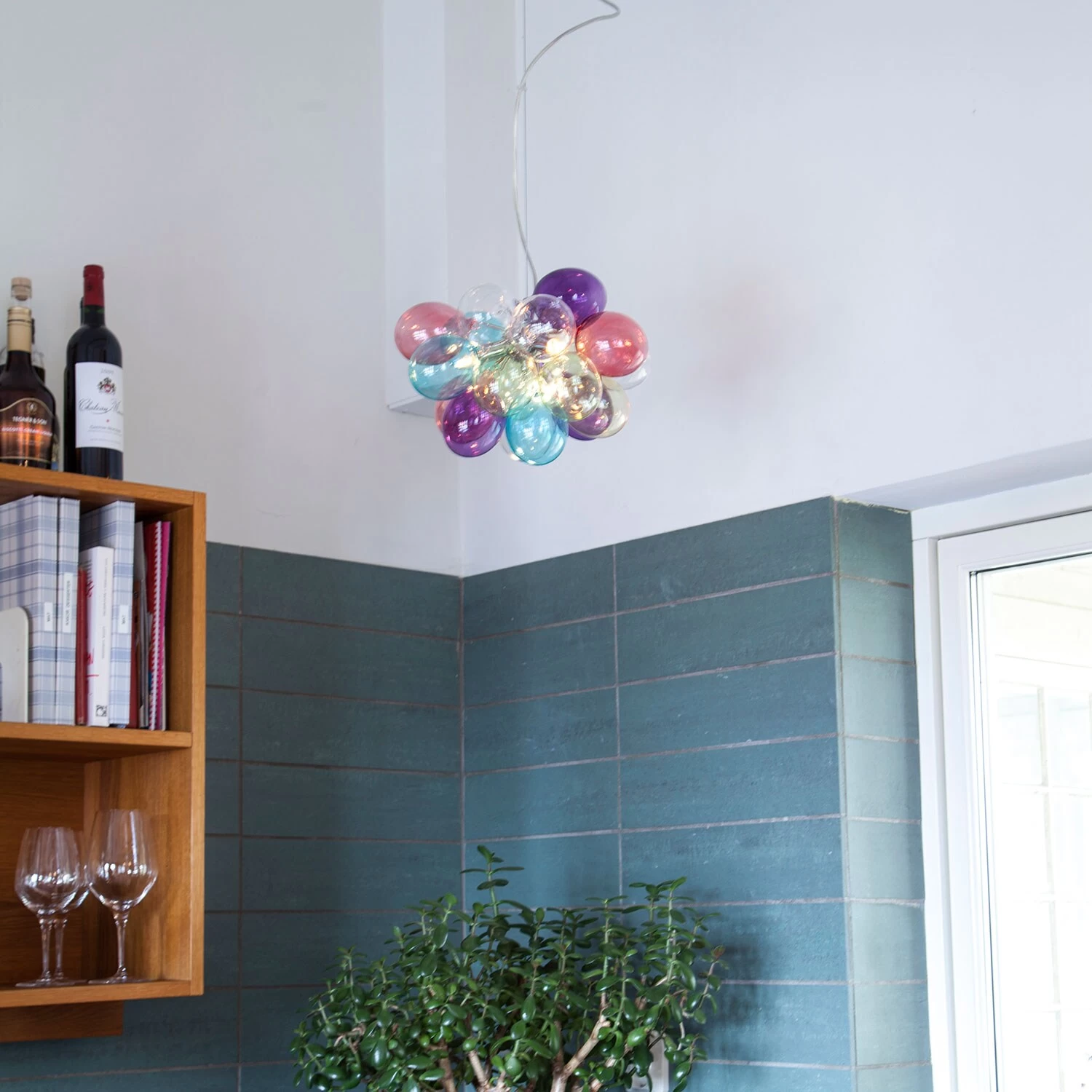 By Rydens Gross Mini Hanglamp, Multi/Metal 2 By Rydens Gross Mini Hanglamp, Multi/Metal - Afbeelding 2