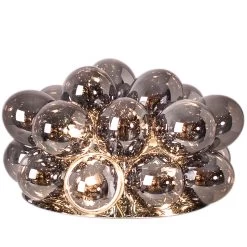 By Rydens Gross Table Lamp Ø38 Cm, Smoke Gray