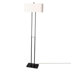 By Rydens Luton Vloerlamp H150 Cm, Zwart / Wit