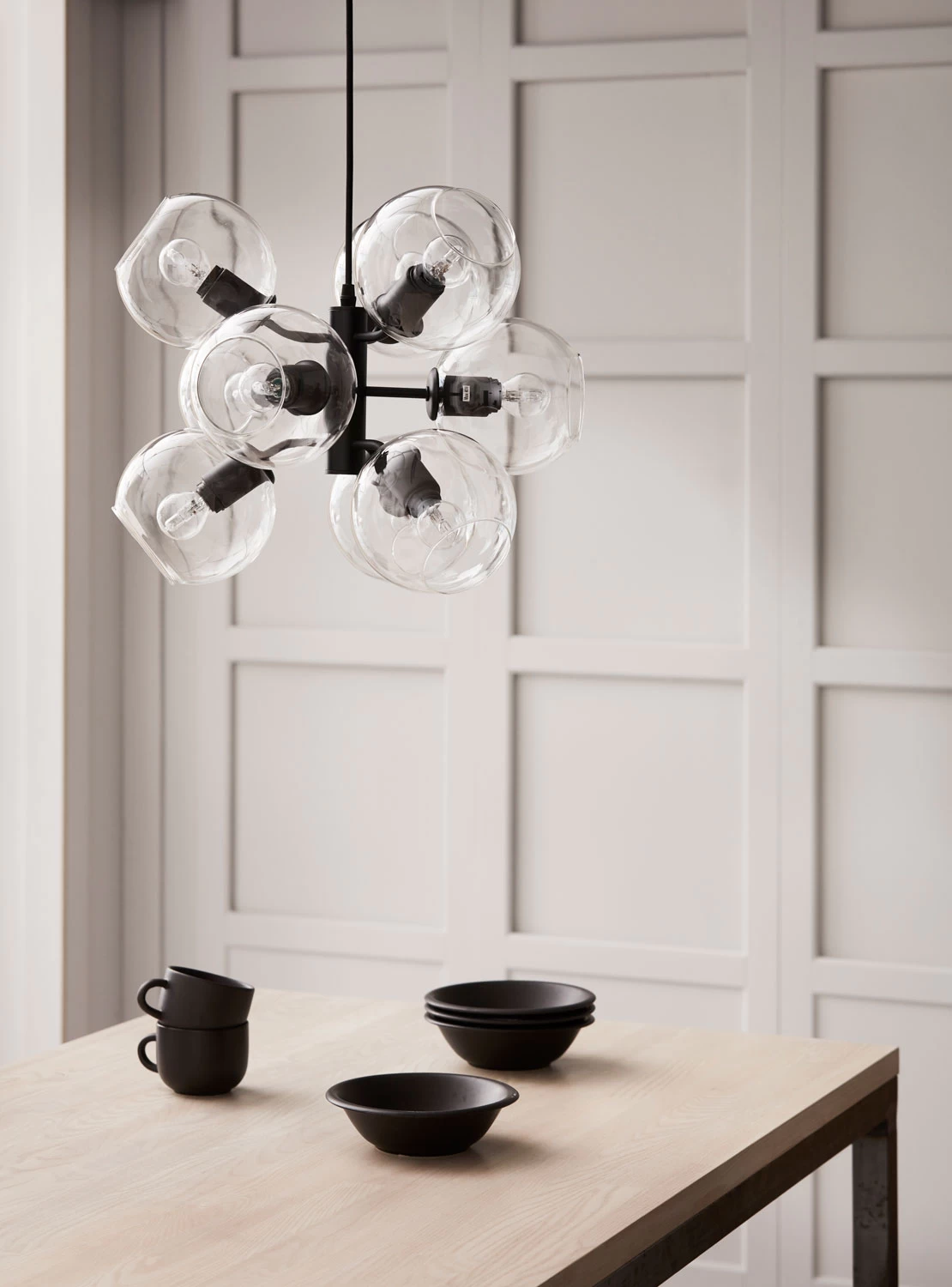 Tage 50 Hanglamp, Messing/Doorzichtig 2 Tage 50 Hanglamp, Messing/Doorzichtig - Afbeelding 2