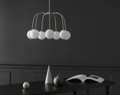 Waterfall Ceiling Light, Beige/Opal Glass 7 Waterfall Ceiling Light, Beige/Opal Glass -Het tijdperk van Lamp. co bankeryd waterfall ceiling light 8