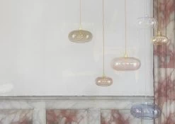 Horizon Pendant 45 Cm, Chameleon/Gold -Het tijdperk van Lamp. ebb flow horizon pendant 21 cm 16