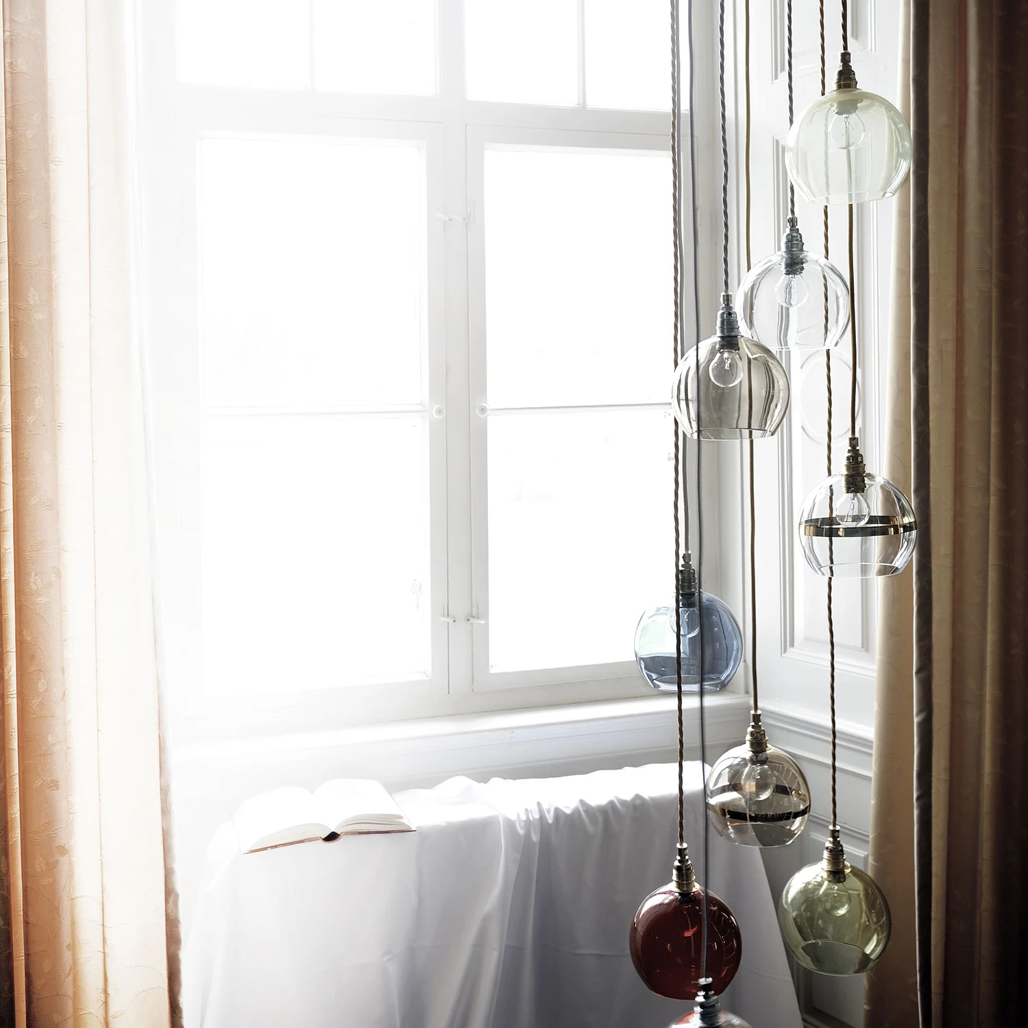 Rowan Pendant Ø28cm, Smokey 2 Rowan Pendant Ø28cm, Smokey - Afbeelding 2