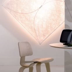 Flos Ariette 2 Ceiling/Wall Lamp, Textile 6 Flos Ariette 2 Ceiling/Wall Lamp, Textile -Het tijdperk van Lamp. flos ariette 1 ceiling wall lamp fabric 7