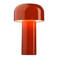 Flos Bellhop Tafellamp Draagbaar, Streenrood