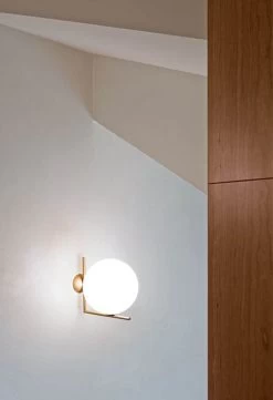 Flos IC Lights Plafond/Wand 2, Messing -Het tijdperk van Lamp. flos ic lights ceiling wall 2 23