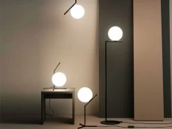Flos IC Lights F1 Vloerlamp, Zwart -Het tijdperk van Lamp. flos ic lights floor 1 22