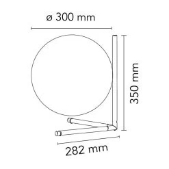 Flos IC Lights T2 Table Lamp, Chrome 7 Flos IC Lights T2 Table Lamp, Chrome -Het tijdperk van Lamp. flos ic lights table 2 11