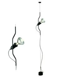 Flos Parentesi Floor Lamp, Black