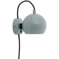 Ball Magnet Wandlamp, Glossy Mintgroen