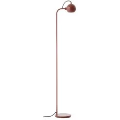 Ball Single Vloerlamp, Glossy Rood