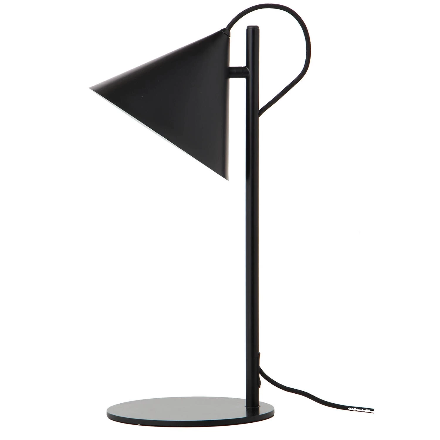 Benjamin Metal Table Lamp, Matt Black 1 Benjamin Metal Table Lamp, Matt Black