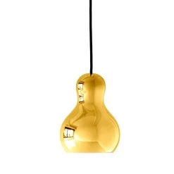 Fritz Hansen Calabash Pendant P1, 3 M Cord, Gold