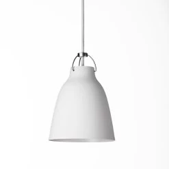 Fritz Hansen Caravaggio Pendant P1, 3m Cord, Matt White