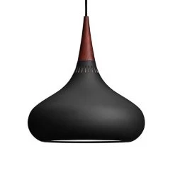 Fritz Hansen Orient Pendant P2 3m Cord, Black