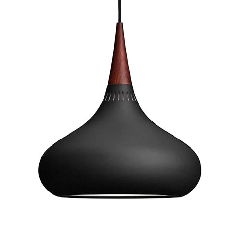 Fritz Hansen Orient Pendant P2 3m Cord, Black 1 Fritz Hansen Orient Pendant P2 3m Cord, Black