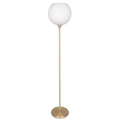 Globen Lighting Bowl Floor Lamp, White