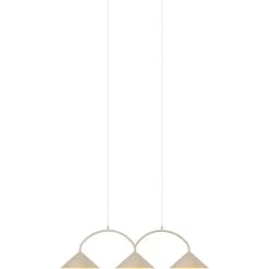 Globen Lighting Curve 3 Hanglamp, Beige