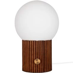 Globen Lighting Hubble Tafellamp 22 Cm, Walnoot