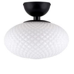 Globen Lighting Jackson Ceiling, White/Black