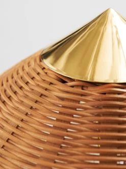 Gubi 9602 Vloerlamp, Wicker Willow -Het tijdperk van Lamp. gubi 9602 vloerlamp 11