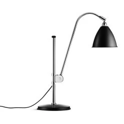 Gubi Bestlite BL1 Table Lamp, Chrome/Black