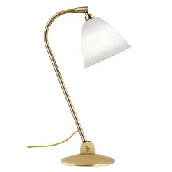 Gubi Bestlite BL2 Table Lamp, Brass/ Bone China