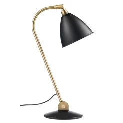 Gubi Bestlite BL2 Table Lamp, Brass/Black