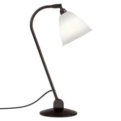 Gubi Bestlite BL2 Table Lamp, Black Brass/Bone China