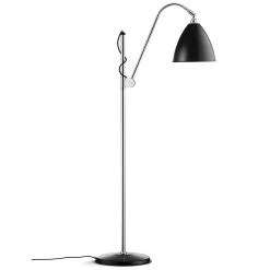 Gubi Bestlite BL3 M Floor Lamp, Chrome/Black