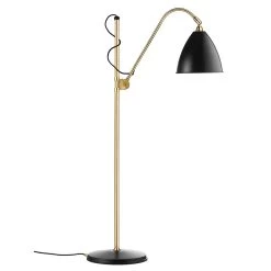 Gubi Bestlite BL3 M Floor Lamp, Brass/Black