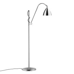 Gubi Bestlite BL3S Floor Lamp, Chrome/Chrome