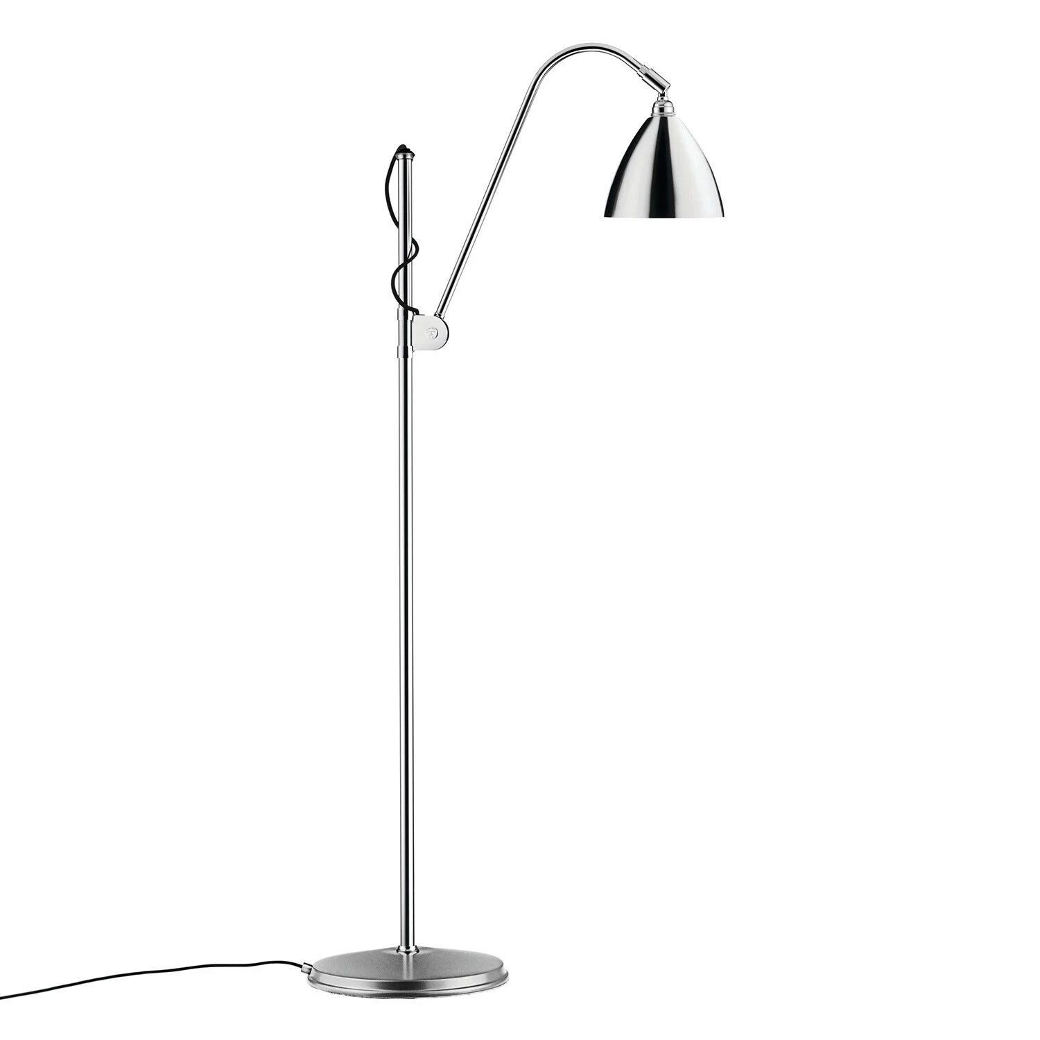 Gubi Bestlite BL3S Floor Lamp, Chrome/Chrome 1 Gubi Bestlite BL3S Floor Lamp, Chrome/Chrome