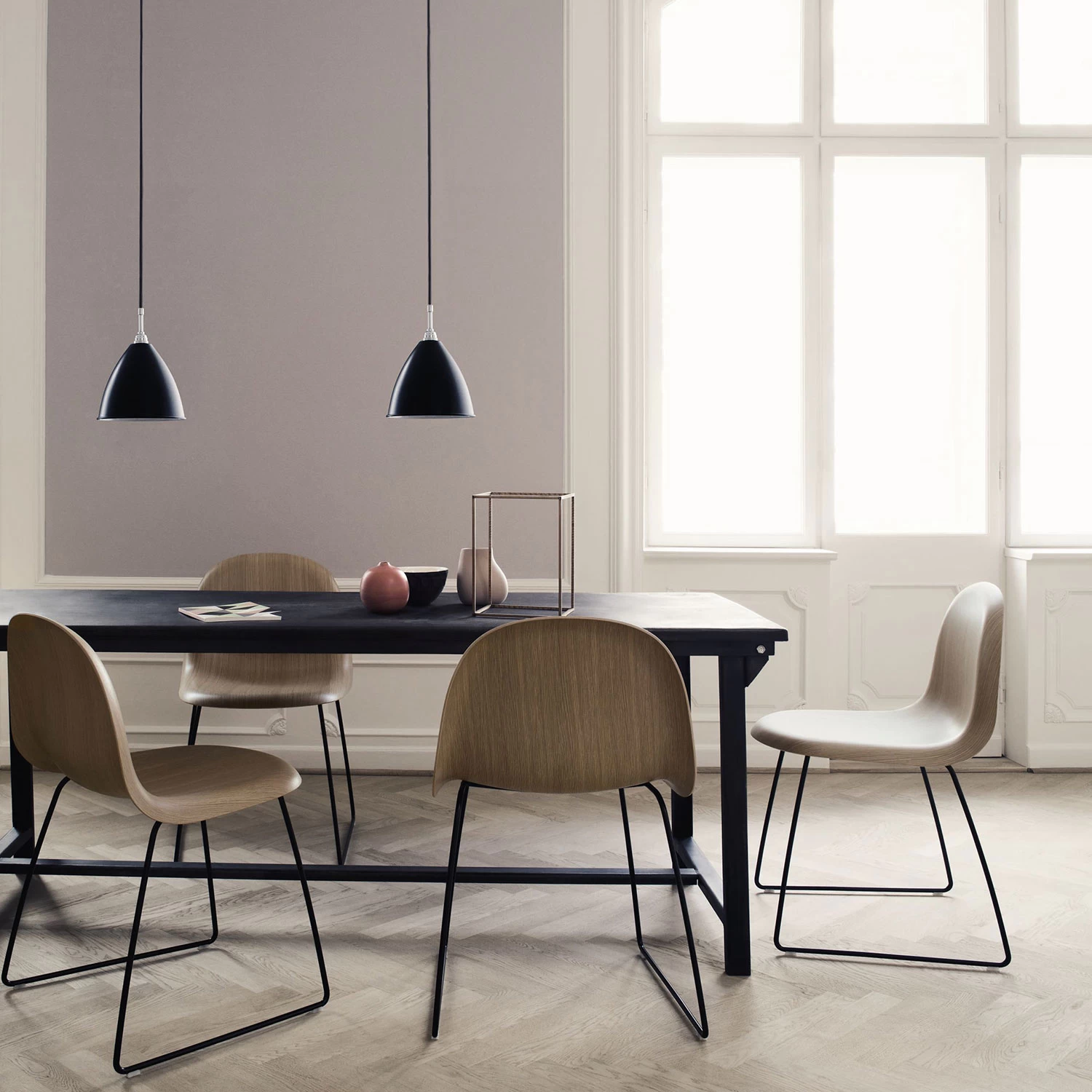 Gubi Bestlite BL9 M Pendant, Brass/Grey 5 Gubi Bestlite BL9 M Pendant, Brass/Grey - Afbeelding 5