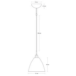 Gubi Bestlite BL9 M Pendant, Brass/Grey 11 Gubi Bestlite BL9 M Pendant, Brass/Grey -Het tijdperk van Lamp. gubi bestlite bl9 m pendant 18 1