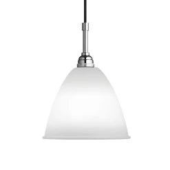 Gubi Bestlite BL9 S Pendant, Chrome/Bone China
