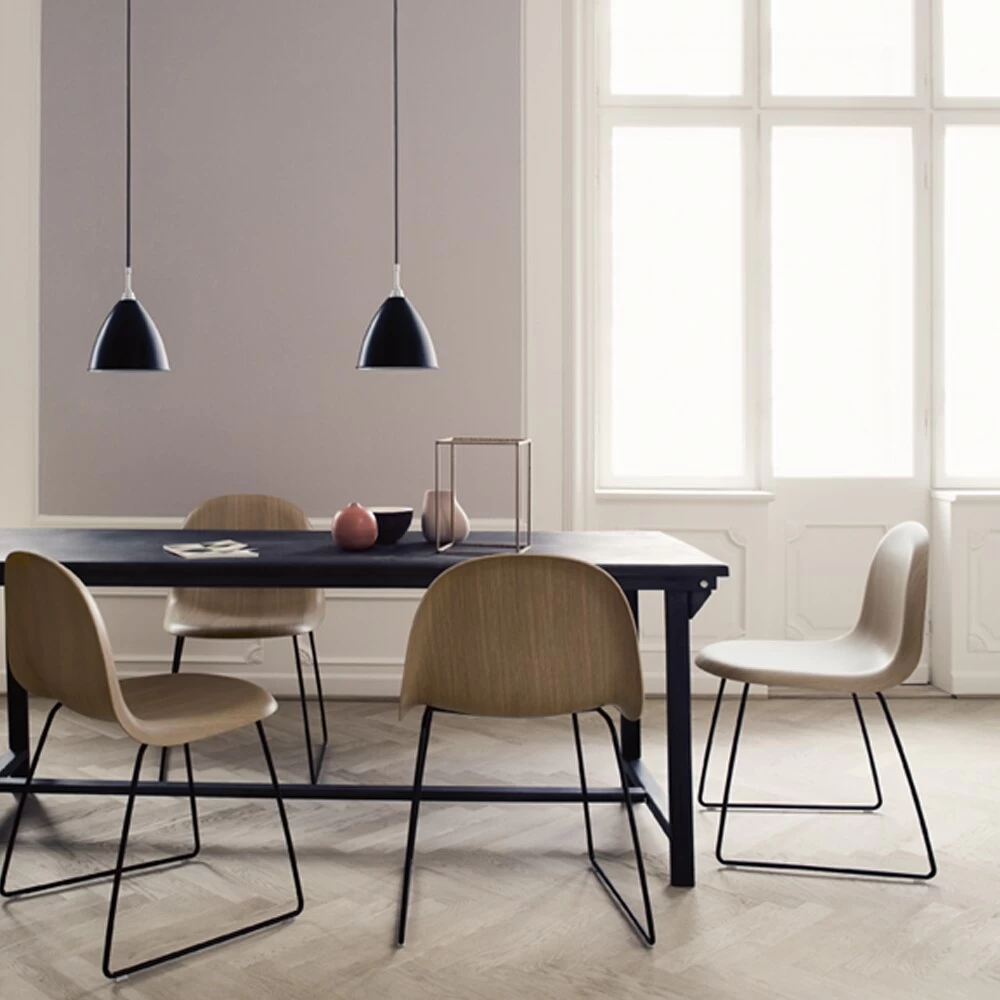 Gubi Bestlite BL9 S Pendant, Chrome/Bone China 4 Gubi Bestlite BL9 S Pendant, Chrome/Bone China - Afbeelding 4