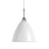 Gubi Bestlite BL9 S Pendant, Chrome/White