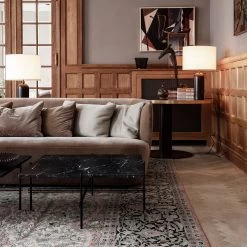 Gubi Gravity Tafellamp Groot, Zwart Marmer / Wit -Het tijdperk van Lamp. gubi gravity table lamp large black marble 14