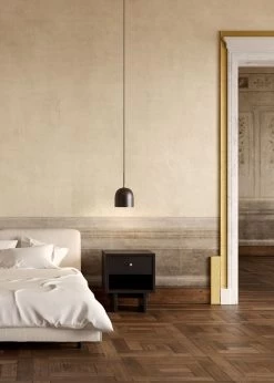 Gubi Howard Hanglamp Donkergrijs, Ø16x35 Cm -Het tijdperk van Lamp. gubi howard hanglamp brons 13