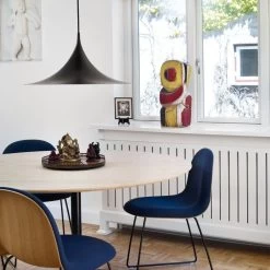 Gubi Semi Hanglamp Ø 47 Cm, Glossy Dark Cocoa -Het tijdperk van Lamp. gubi semi pendant 47 cm 15 4