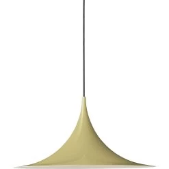 Het tijdperk van Lamp. 36 Gubi Semi Hanglamp Ø 47 Cm, Glossy Fennel Seed